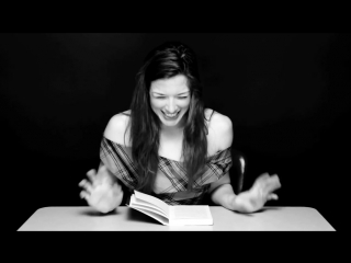 reading a book while sitting on a vibrator. stoya (official) small tits big ass